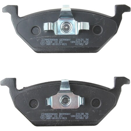 Zimmermann Brake Pad Set, 231301951 231301951
